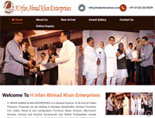 Tablet Screenshot of hiakenterprises.com